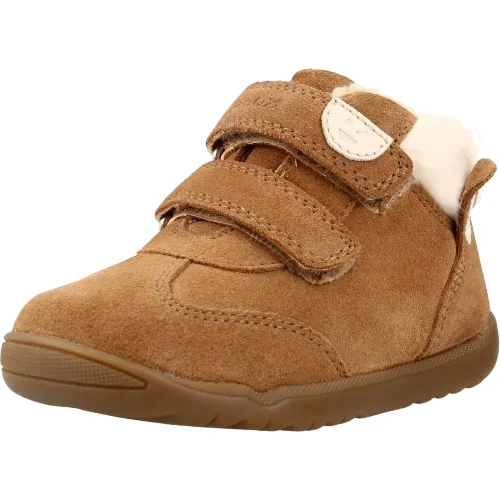 Buty GEOX B MACCHIA GIRL Jasnobrązowy