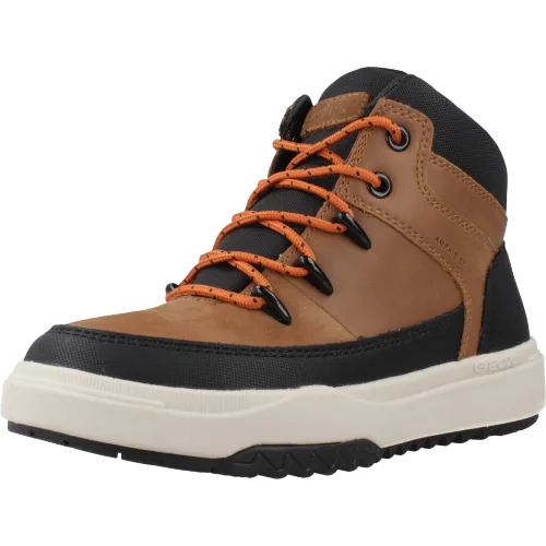 Buty GEOX J BUNSHEE BOY B ABX Brązowy