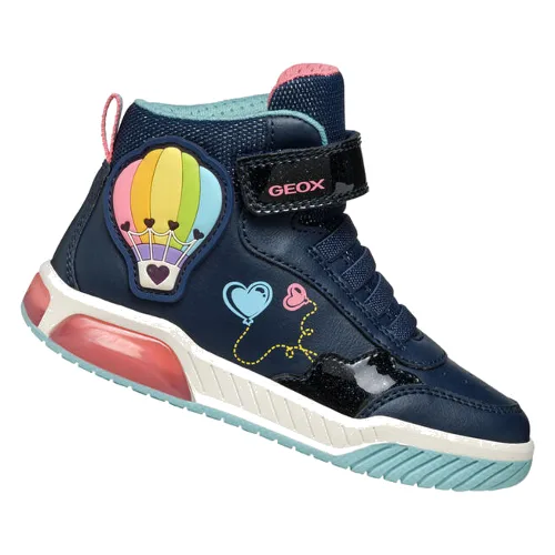Buty GEOX J INEK GIRL Niebieski