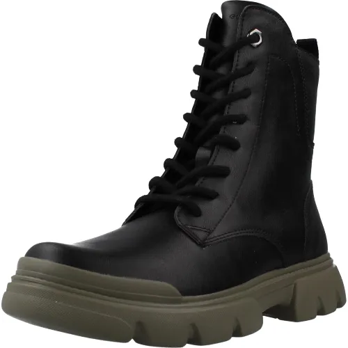 Buty GEOX J JUNETTE GIRL Czarny