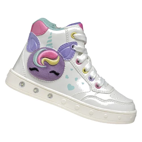 Buty GEOX J SKYLIN GIRL Biały