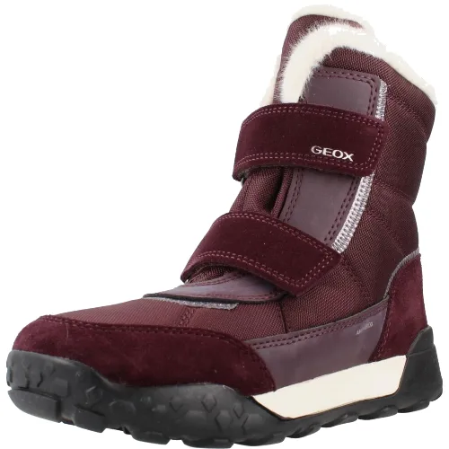 Buty GEOX J TREKKYUP GIRL Bordeaux