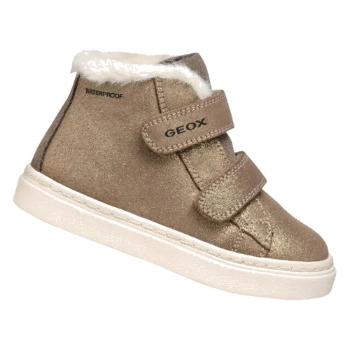 Buty GEOX NASHIK GIRL WPF Brązowy
