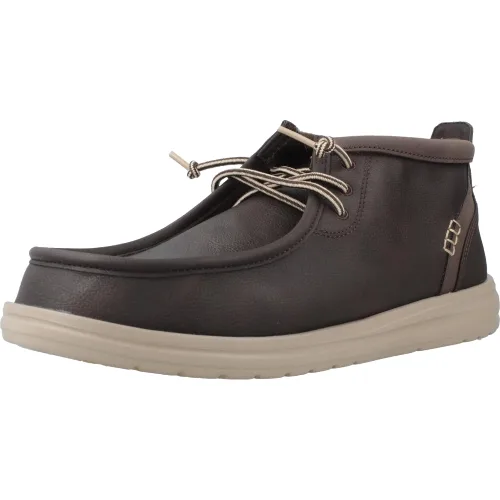 Buty HEY DUDE WALLY MID GRIPR CLASSIC Brązowy