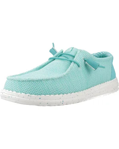 Buty HEY DUDE WENDY STRETCH MESH CERAMIC Niebieski