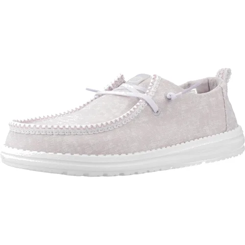 Buty Hey Dude Wendy Surf Wash Fioletowe