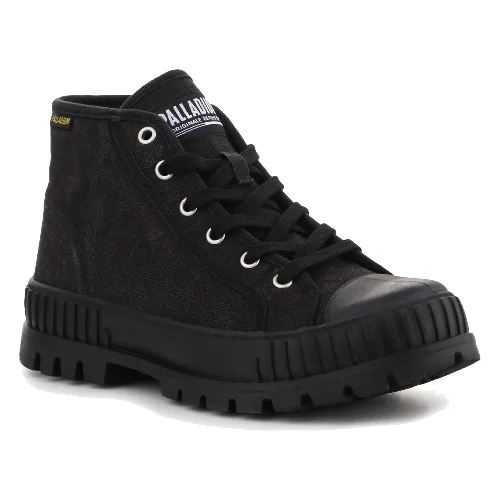 Buty lifestylowe Palladium Pallashock Mid OG Black/Black 76681-008-M