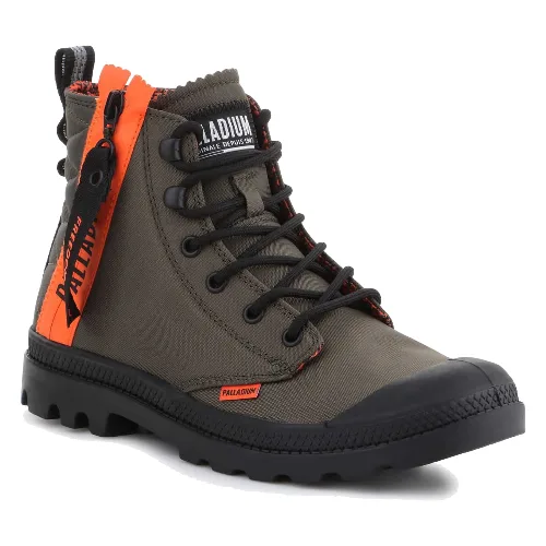 Buty lifestylowe Palladium Pampa Unlocked U Olive Night 77239-309-M