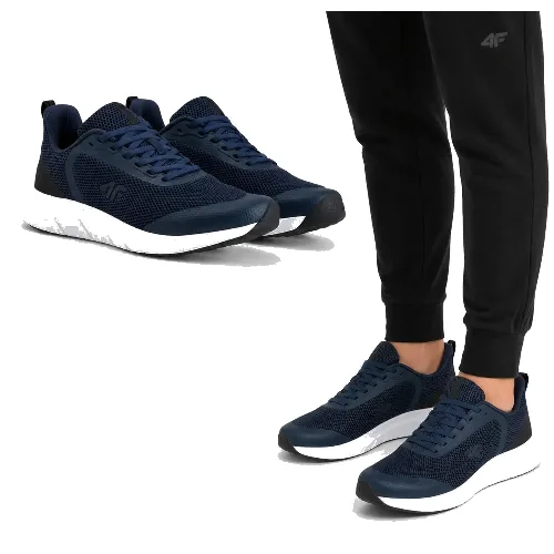 BUTY MĘSKIE 4F OBUWIE SPORTOWE OUTDOOROWE GRANATOWE 40 M207 SS26