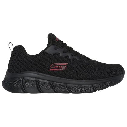 Buty męskie Skechers Bobs Sport B Flex Chill Edge 118106BBK - czarne