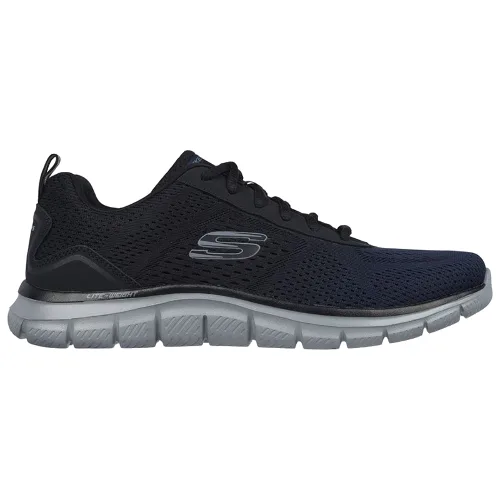 Buty męskie Skechers Track Ripkent 232399NVBK - czarno-granatowe
