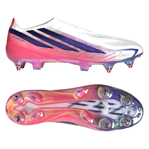 Buty piłkarskie bez sznurowadeł na miękką nawierzchnię F50 Hyperfast Elite (SG)