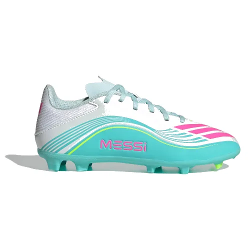 Buty piłkarskie dla dzieci F50 MESSI LEAGUE przeznaczone do gry na naturalnym