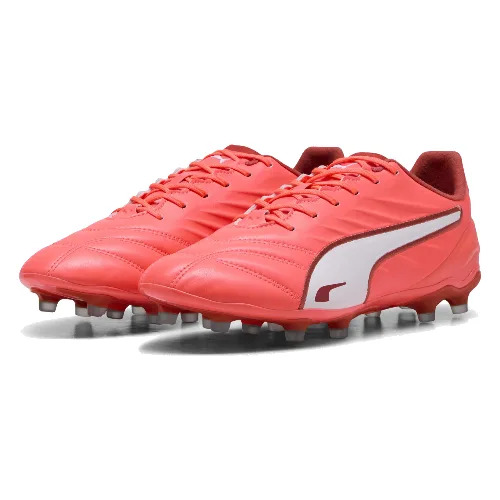 Buty piłkarskie KING Pro FG/AG PUMA Glowing Red White Fire