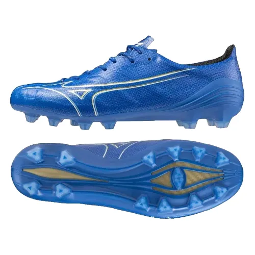 Buty piłkarskie Mizuno Alpha Japan FG Niebieskie