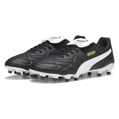 Buty piłkarskie PUMA KING TOP FG/AG Czarny/Biały