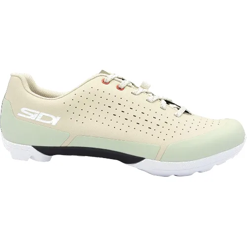 Buty rowerowe gravelowe sznurowane Asper beżowe