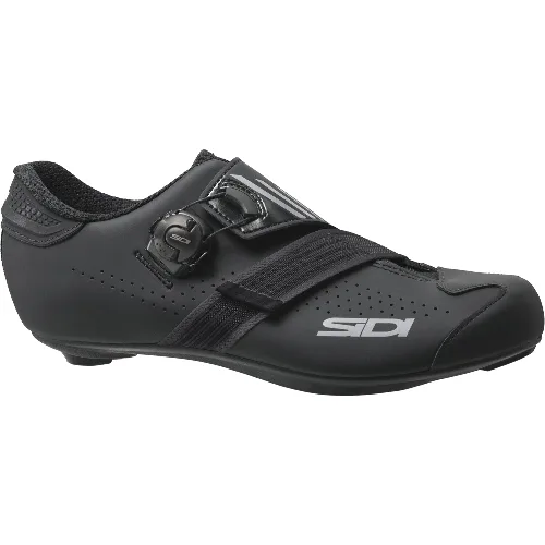 Buty rowerowe szosowe Prima 2 z pokrętłem czarne