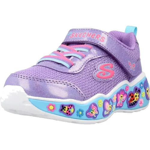 Buty SKECHERS 303158N PLAY SCENE FUN SQUAD Fioletowy