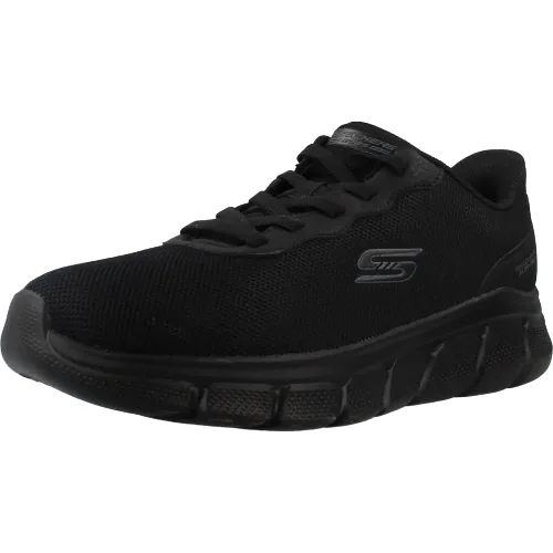 Buty SKECHERS BOBS B FLEX - GLACIAL EDGE Czarny