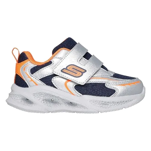 Buty SKECHERS METEORLIGHTS GLOW Srebrny
