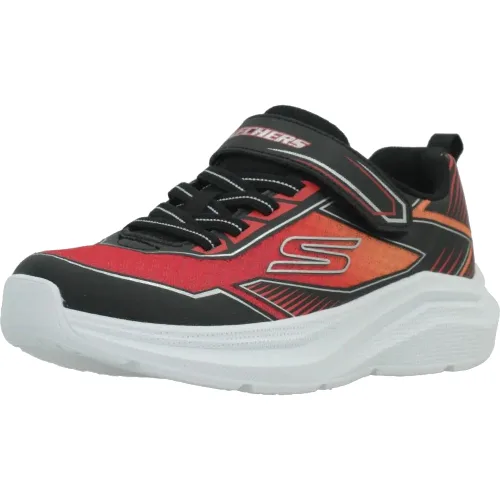 Buty SKECHERS MICROSPEC VELOCITY-GRID-DRIFT Czerwony
