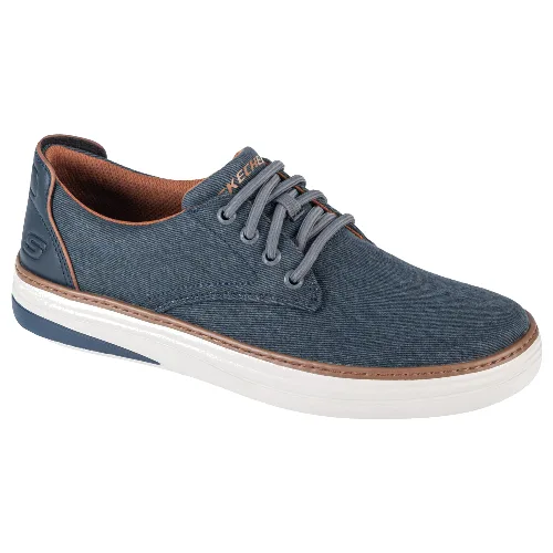 Buty SKECHERS RELAXED FIT: SOLVANO Niebieski