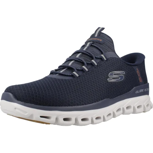Buty SKECHERS SLIP-INS 233010S SUMMITS Niebieski