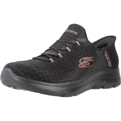 Buty SKECHERS SUMMITS-CLASSY NIGHT SLIP-INS Czarny
