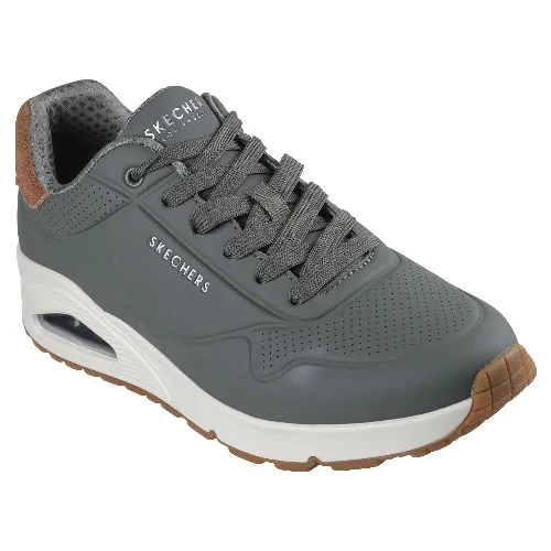 Buty SKECHERS UNO - SUITED ON AIR Zielony