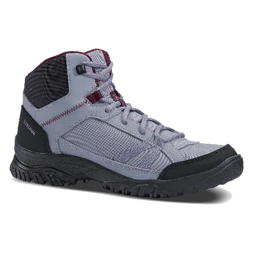 Buty turystyczne damskie Quechua NH100 mid