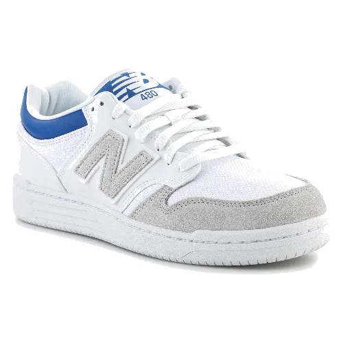 Buty unisex New Balance BB480LKC - białe
