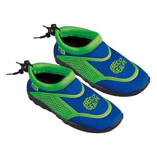 Buty wodne dzieci - neopren antypoślizg - niebieskie