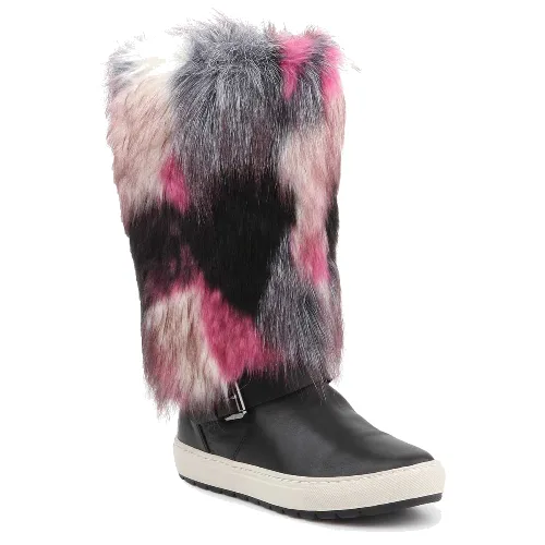 Buty zimowe Geox D Breeda F D642QF-085BH-C9B8J