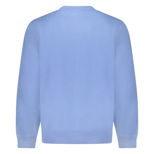 CALVIN KLEIN BLUZA BEZ ZAMKA MĘSKA NIEBIESKA
