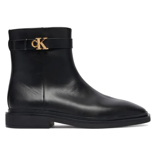Calvin Klein Botki HW0HW03186 Czarny