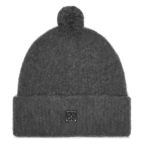 Calvin Klein Czapka Emblem Brushed LV04D8067G Szary