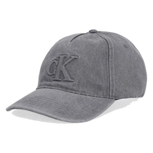 Calvin Klein czapka z daszkiem męska jeansowa