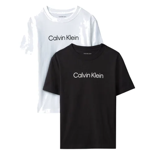 Calvin Klein Jeans Komplet t-shirtów Institutional LVCKTJI11U Kolorowy Regular Fit