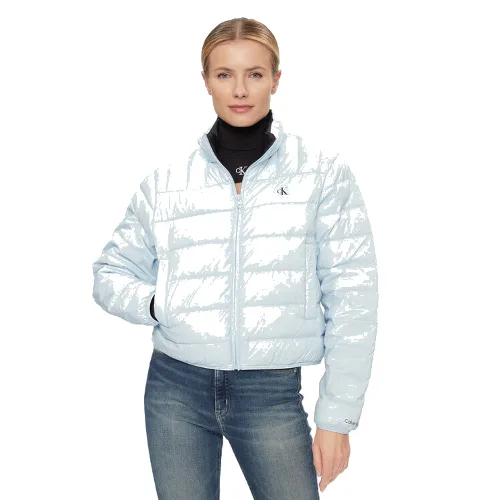 Calvin Klein Jeans Kurtka puchowa J20J222585 Niebieski Regular Fit