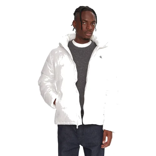 Calvin Klein Jeans Kurtka puchowa LV04RC518G Biały Regular Fit