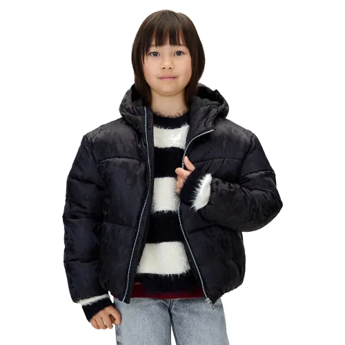 Calvin Klein Jeans Kurtka zimowa IG0IG03020 Czarny Regular Fit