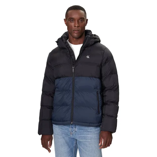 Calvin Klein Jeans Kurtka zimowa LV04RD527G Czarny Regular Fit