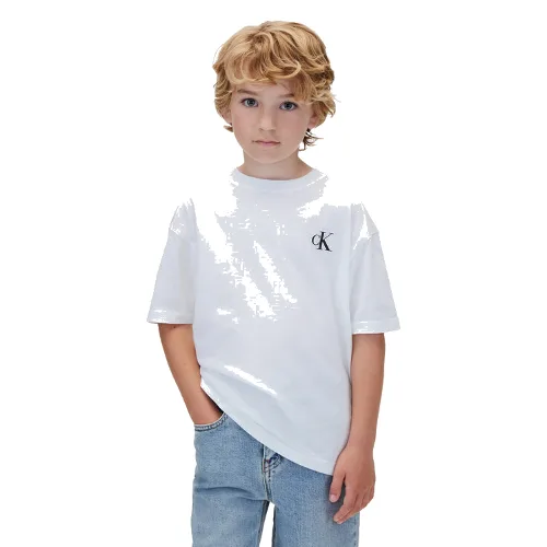 Calvin Klein Komplet t-shirtów LVCKTJI19B Biały Regular Fit