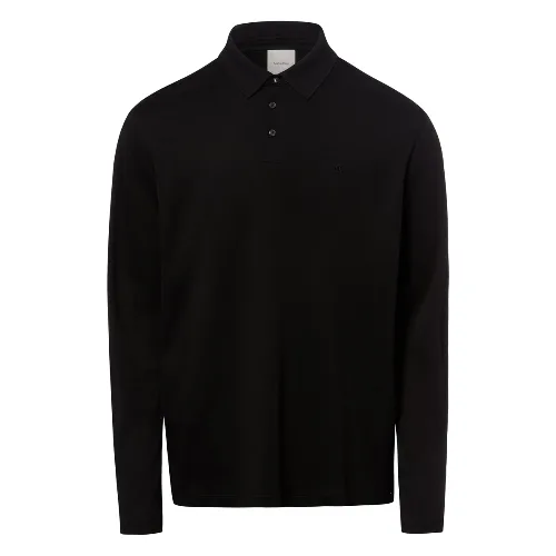 Calvin Klein koszulka polo Mężczyźni Bawełna (100%) czarny