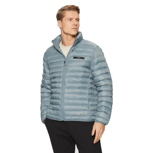 Calvin Klein Kurtka puchowa Quilted Lw Jacket K10K113474 Niebieski Regular Fit