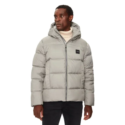Calvin Klein Kurtka zimowa K10K113476 Szary Regular Fit