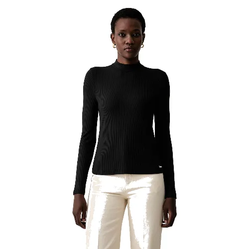Calvin Klein longsleeve damski z modalem