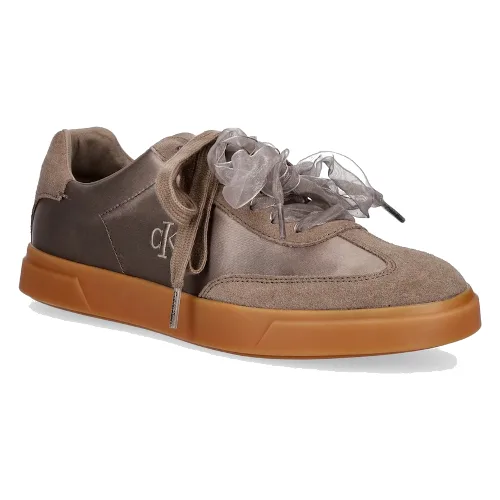 Calvin Klein LOW PRO CUPSOLE WT SATIN MIX sneakersy damskie
