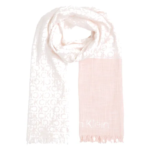 Calvin Klein Szal Monogram K60K612979 Różowy